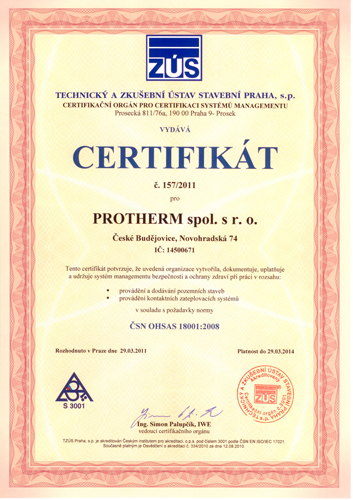 certifikace ISO18